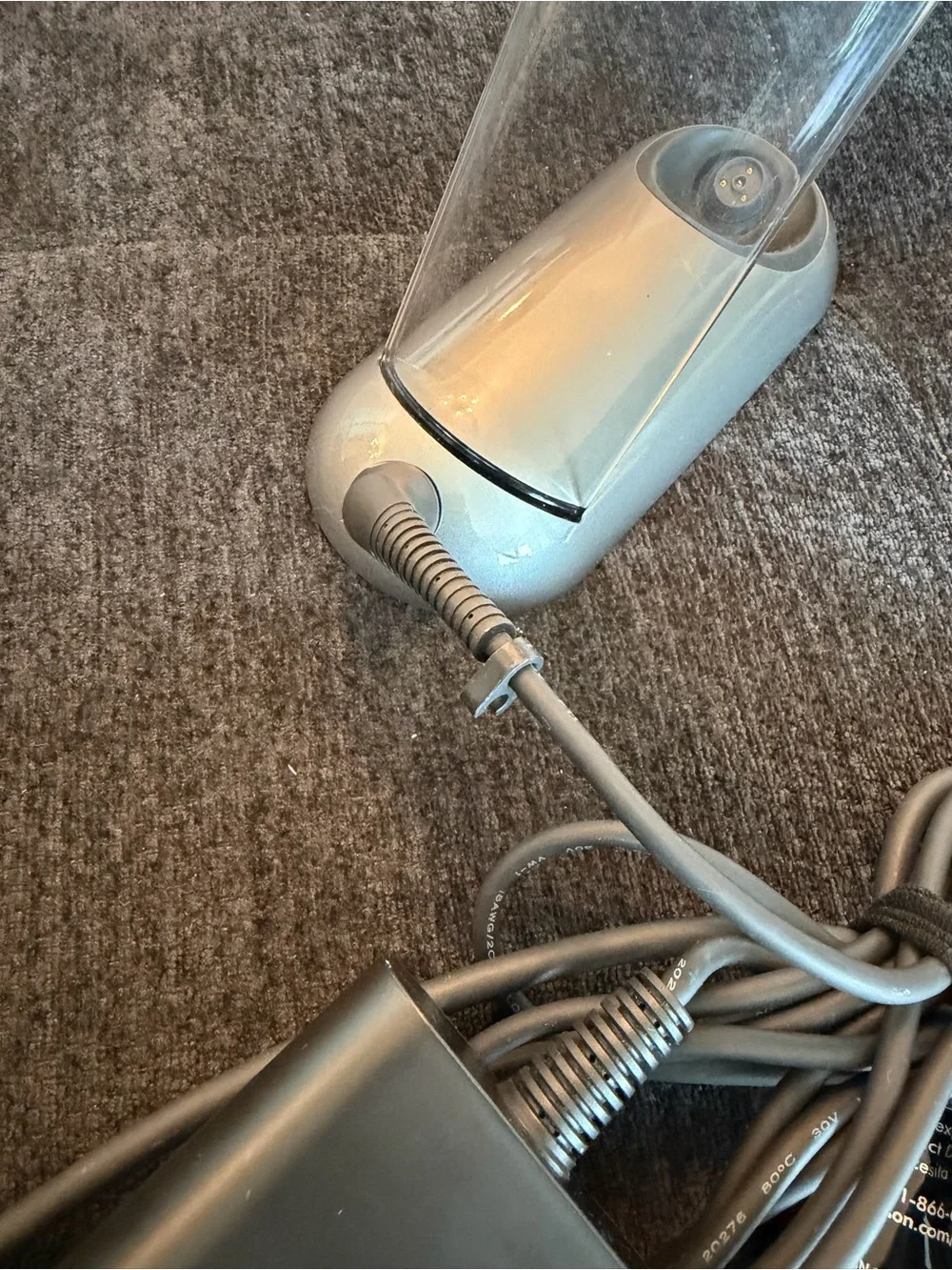 Dyson Corrale Rose Gold Nickel Hair Straightener with Charging Dock and Charger